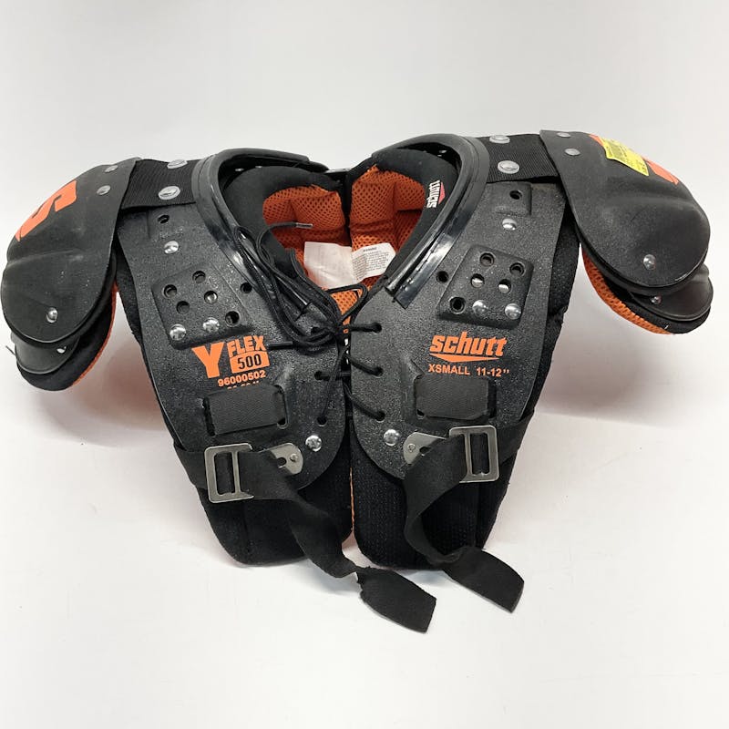 Used Schutt Y FLEX 500 XS Football Shoulder Pads