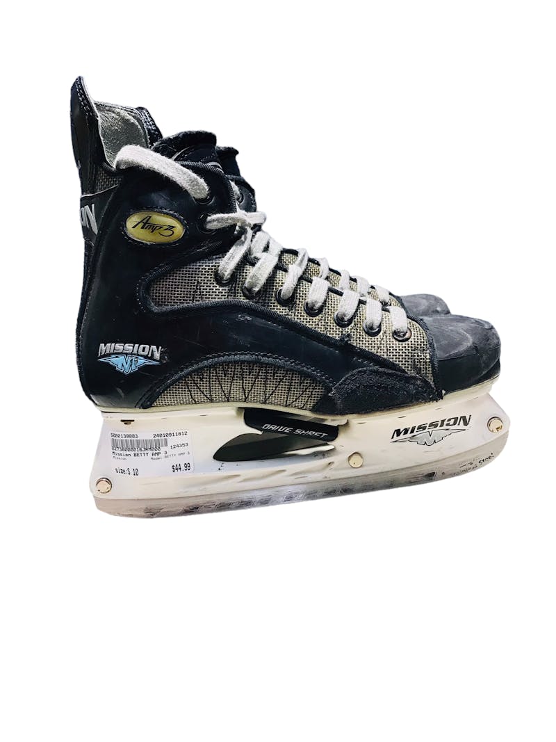 Used Mission BETTY AMP 3 Senior 10 Ice Hockey Skates