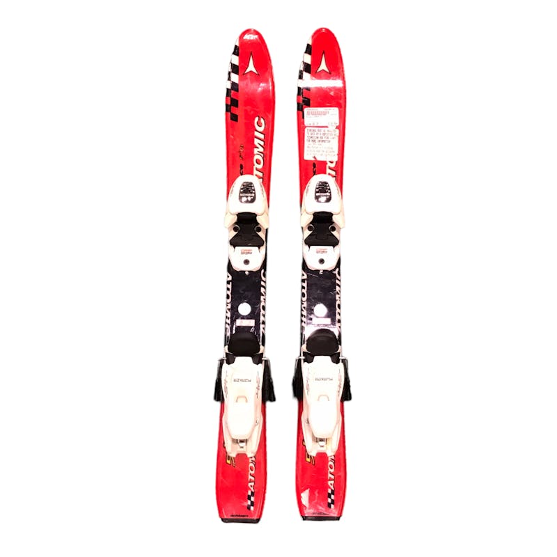 Used Atomic RACE 5 80 cm Boys’ Downhill Ski Combo