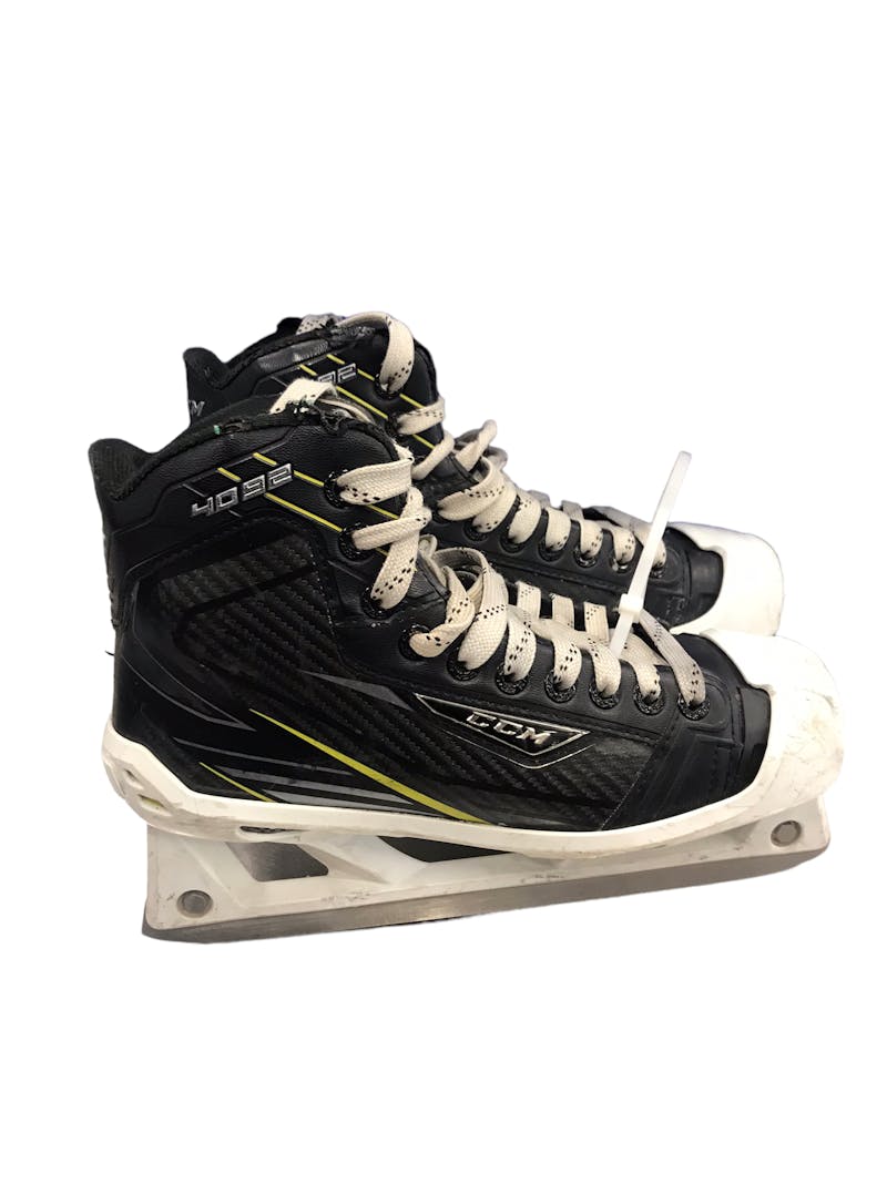 Used CCM 4092 Intermediate 5.5 Goalie Skates