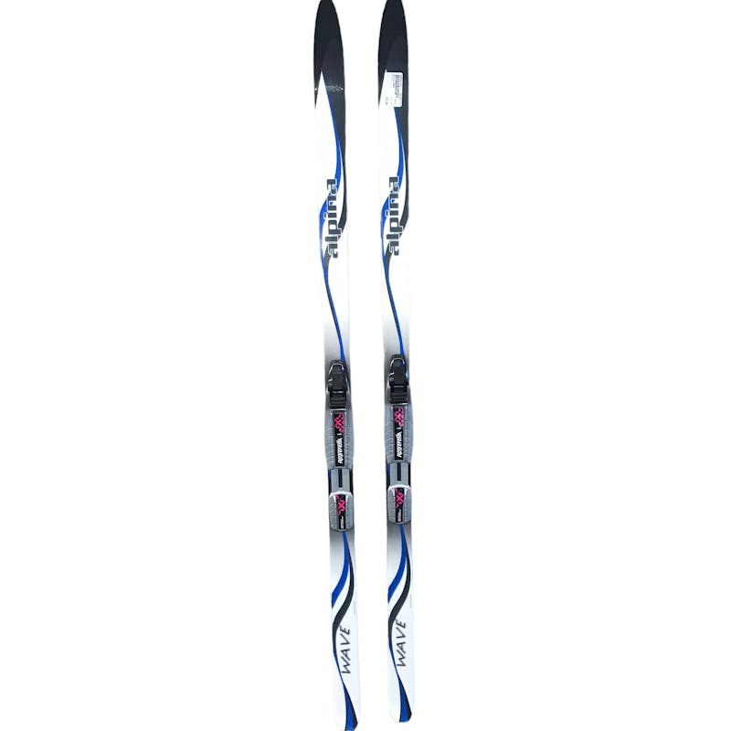 Used Alpina WAVE Boys’ Cross Country Ski Combo