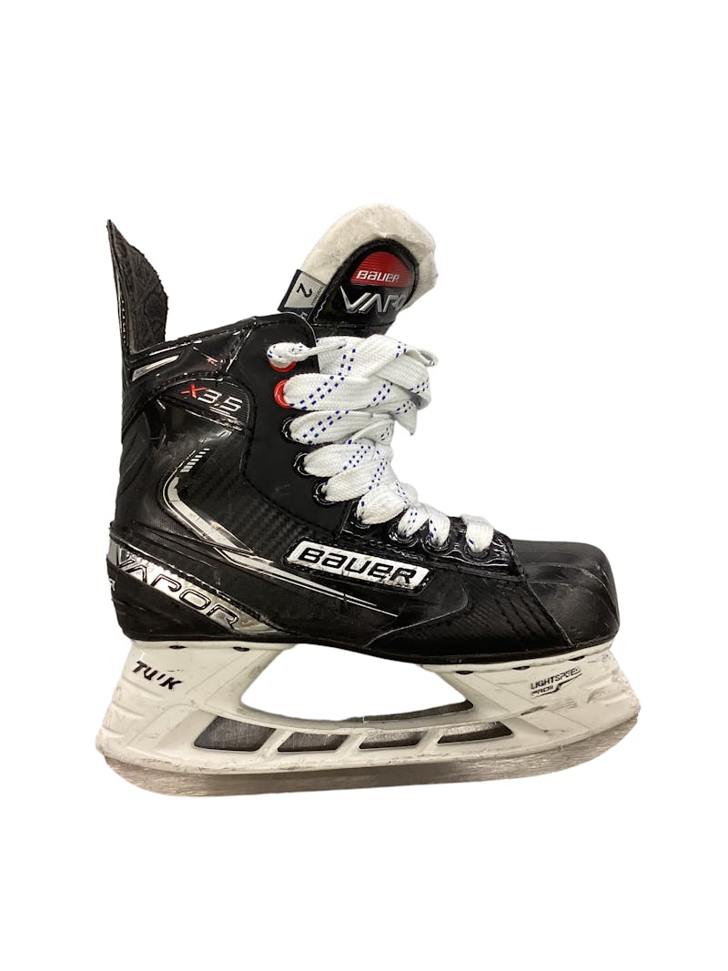 Used Bauer VAPOR X3.5 Junior 02 Ice Hockey Skates