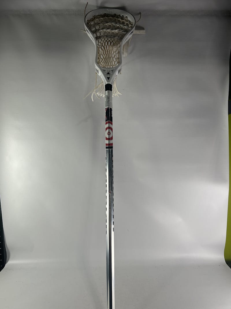 Used Warrior BULLZEYE Aluminum Junior Complete Lacrosse Sticks