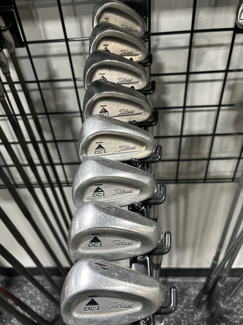 Used Titleist DCI 3I-PW Regular Flex Steel Shaft Iron Sets