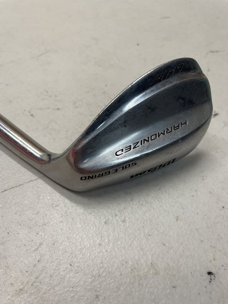 Used Wilson HARMONIZED 64 Degree Regular Flex Steel Shaft Wedges