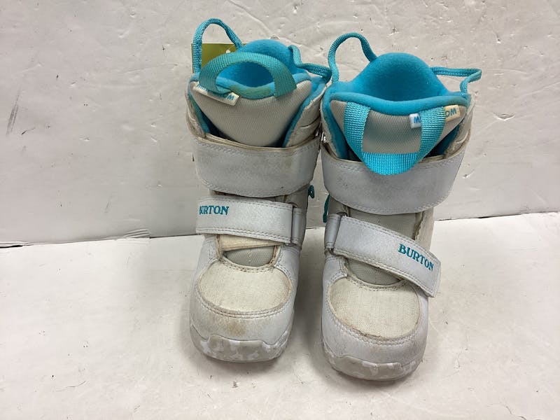 Used Burton KIDS MINI GROM Youth 08.0 Boys’ Snowboard Boots