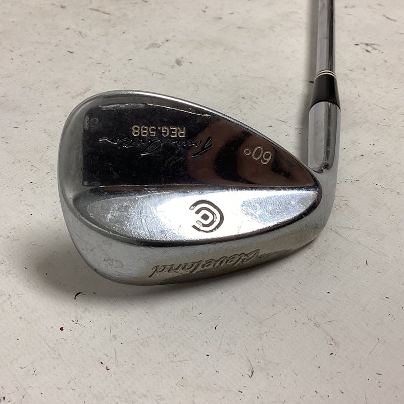 Used Cleveland TOUR ACTION REG 588 LH 60 Degree Steel Wedges