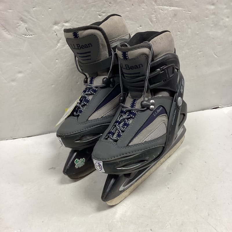 Used LL BEAN IC.01 1-3 Adjustable Soft Boot Skates