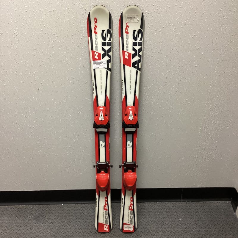 Used AXIS RACE PRO 110 cm Boys’ Downhill Ski Combo