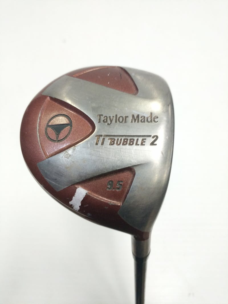 Used Taylormade TI BUBBLE 9.5 Degree Stiff Flex Graphite Shaft Drivers