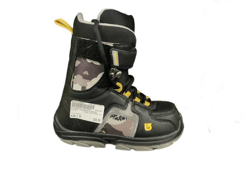 Used Burton KIDS FREESTYLE Junior 05 Boys’ Snowboard Boots